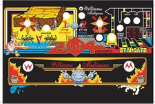 multi williams arcade control panel overlay graphics CPO picture