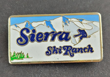 Sierra Ski Ranch Lost Name Travel Resort Vintage Souvenir Lapel Pin California picture