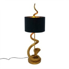 The Snake Table Lamp material wood picture