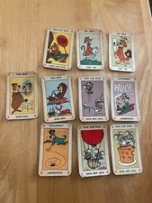 VINTAGE 1959 KELLOGGS CARTOON CEREAL CARDS -10 CARDS picture