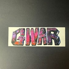 GWAR *PURPLE* LOGO STICKER picture