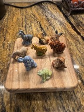 Vintage Wade Whimsies Animals Set of 9 picture
