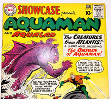 Showcase #30 (DC, 1961) 1st Aquaman Solo Issue Origin Retold Silver Age picture