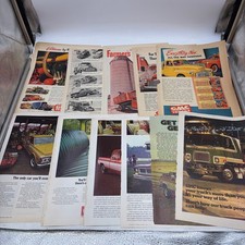 Lot of 11 Vintage 1949-1978 GMC Truck Magazine Ads Pickup Cabover Farm picture