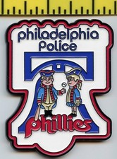 Philadelphia Police CSU Challenge Coin featuring the PHILLIES Phil and Phillis picture