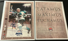 NHL 2001 Hockey / Owen Nolan - Vintage Gaming Print Ad / Poster / Wall Art picture