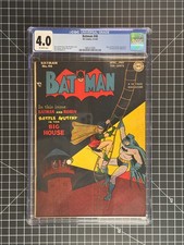 Batman #46 CGC 4.0 DC 1948 Joker & Da Vinci App Win Mortimer Cover Golden Age picture