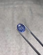Lab Grown Blue Sapphire (Cornflower) | 7X9mm Oval Fantasy Cut, 2.50cts Stone . picture