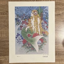 Makoto Takahashi Mermaid Princess Reproduction Art 37.5cm Used [Age 13+] picture