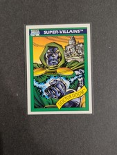 1990 Impel Marvel Universe Doctor Dr. Doom RC Rookie Card #60 NICE SHAPE 🔥 picture