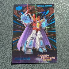2026 Upper Deck Transformers The Movie 40th Energon Starscream #9 Special Ed picture
