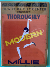 Magnet From Cancelled Thoroughly Modern Millie City Center Encores Ashley Park picture