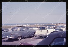 sl29 Original slide 1968 Ektachrome parking lot cars station wagon 461a picture