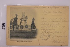 Monument de Bruville Statue France V. Ameline 1920s Postcard picture