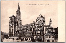 Strasbourg France Cathedral C.1910s Sepia Unposted Postcard picture