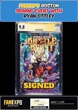 BATTLE BEAST #10 JOSHUA CASSARA CGC SS 9.8 RYAN OTTLEY SIGNED FANEXPO PRESALE picture