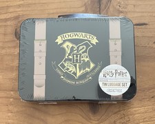 Harry Potter Hogwarts Tin Luggage Set Pen Journal Eraser Brand New SEALED 2018 picture