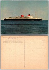 Continental SS Hanseatic Ocean Liner Postcard picture