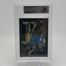 KANE HODDER SIGNED AUTO TRADING CARD 1993 JASON GOES TO HELL VOORHEES BECKETT picture