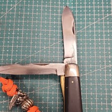 Camillus/Klein & Sons 1942 Vintage Original 2-Blade Slipjoint Pocketknife Black picture