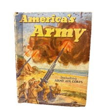 1942 America's Army Including Army Air Corps - Vintage WWII Era Mini Book picture