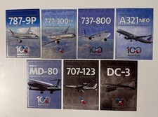 American Airlines (AA) Trading Cards Mint Condition 100 Years Anniversary Set picture