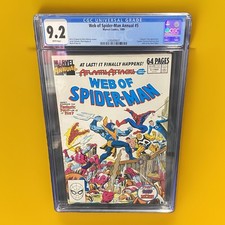 WEB OF SPIDER-MAN #5 CGC 9.2 ANNUAL FANTASTIC FOUR Marvel Comics picture