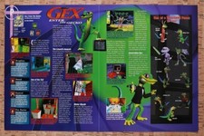 1997 Gex Enter The Gecko PS1 Original Advertisement / Retro Wall Art v1 picture