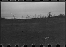 Photo:1930s Open Field Hill Silhouette Landscape Photo picture