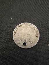 WW1 US DOG TAG WITH GREAT RESEARCH AND NICE TAG picture