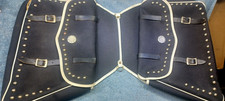 Vintage, Western Style, Studded Decor, Bicycle Saddle Bags, from a 1950s Schwinn picture