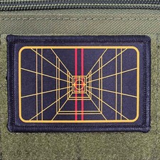 Stay On Target Hunting Patch Moral Tactical Military Army USA Flag Hook & Loop picture