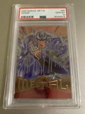 Venom - 1995 Fleer Marvel Metal #80 PSA 10 picture