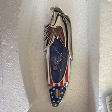 Franklin Mint Harley Davidson Folding Knife picture