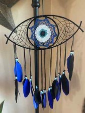 Dremisland Evil Eye Dream Catcher-Blue Black Catchers Blue-black picture
