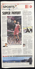 The Miami Herald - Newspaper - Feb 4, 2013 - Sports - Lebron - Excellent - Rare picture