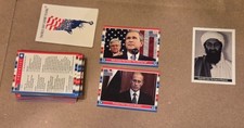 2001 Topps Enduring Freedom Set Complete Bin Laden Card #19 Pres Putin & Bush picture
