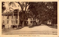 Vintage Postcard 1907-1915 Main Street, West Cornwall, Connecticut picture