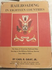 1955 Railroading in Eighteen Countries 1st Ed W/Rare Southern Railway Letter picture