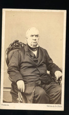 1860s GERMON CDV Philadelphia Politician Political? Photo Civil War Tax Stamp picture
