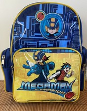 RARE MegaMan Battle NT Warrior Backpack 2005 Lan Hikari Megaman EXE Kids picture
