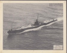 Division of Naval Intelligence ID Sheet Submarine USS Barracuda SS-165 ca 1938 picture