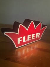 Fleer Light Box Sign LED USB Man Cave Basketball Cards Brand New picture