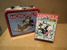 MONOPOLY Lunchbox Tin with Candy & Puzzle Set ** New picture