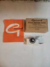 Vintage Garrard Stylus Pressure Gauge Model SPG3 Made in England w/ Original Box picture