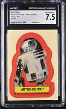1983 Topps Star Wars ROTJ Series 2 Sticker #39 Artoo-Detoo R2-D2 CGC 7.5 NM+ picture