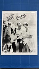 1960s LASSIE TV CAST - AUTOGRAPHED SIGNED PHOTO 8 X 10 picture