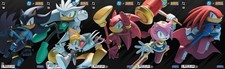 DC X Sonic The Hedgehog #1 - 5 Deegeemin Connecting Variant Set Comic Book Set picture