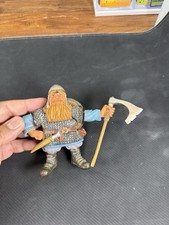 Bebe Norway Paul Bonner Viking Warrior Resin Figurine Axe & Shield Painted picture