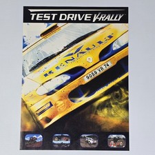 Test Drive V Rally PlayStation 2 PS2 Authentic Magazine Ad picture